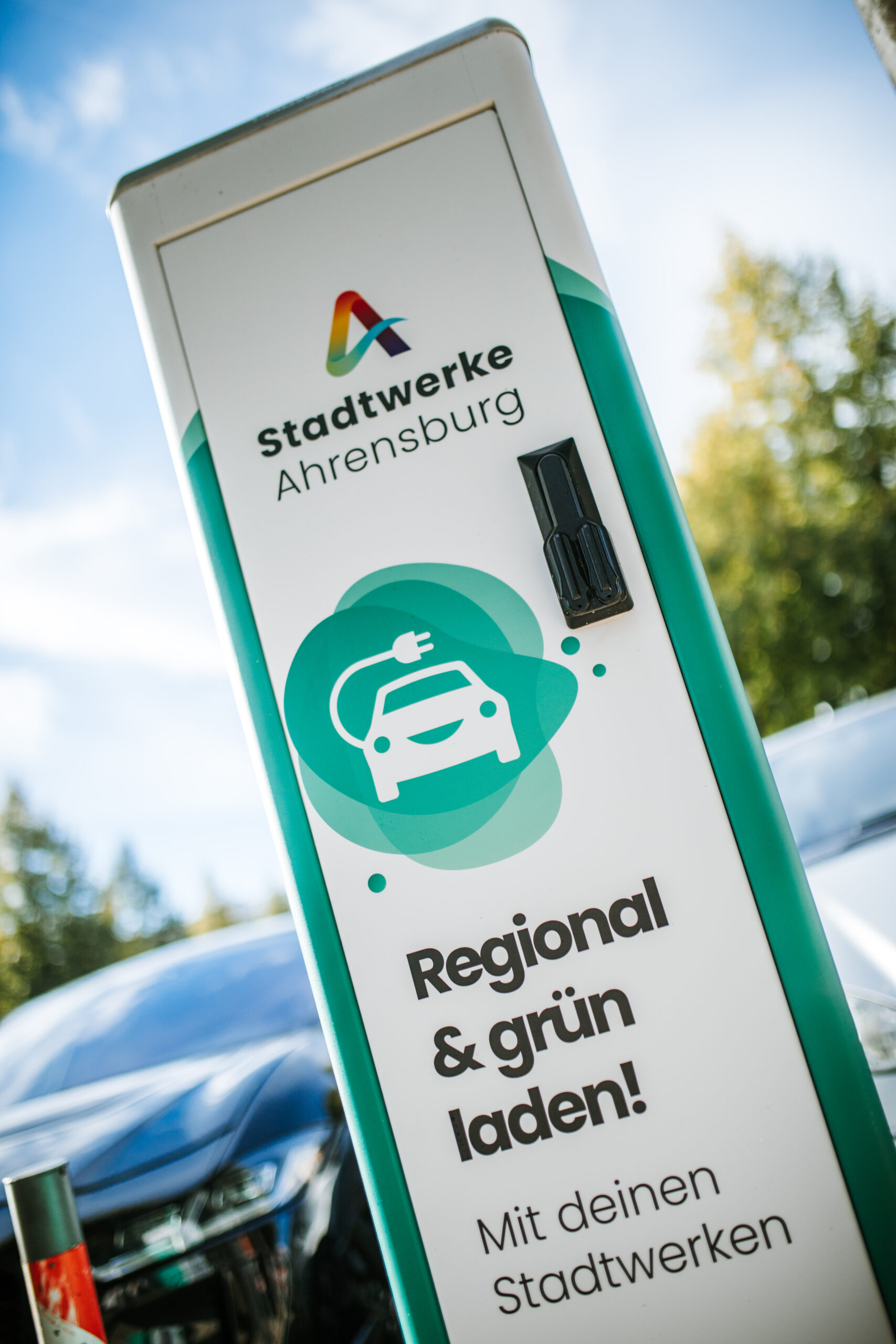 Elektroladestation Stadtwerke Ahrensburg – Ladesäule für Elektroautos in Ahrensburg