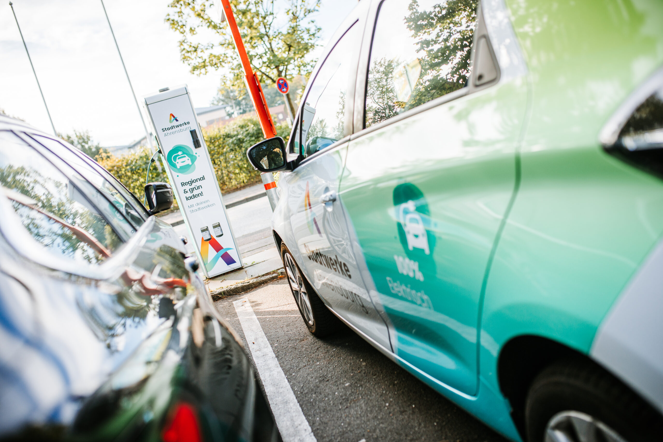 Elektroladestation Stadtwerke Ahrensburg – Ladesäule für Elektroautos in Ahrensburg