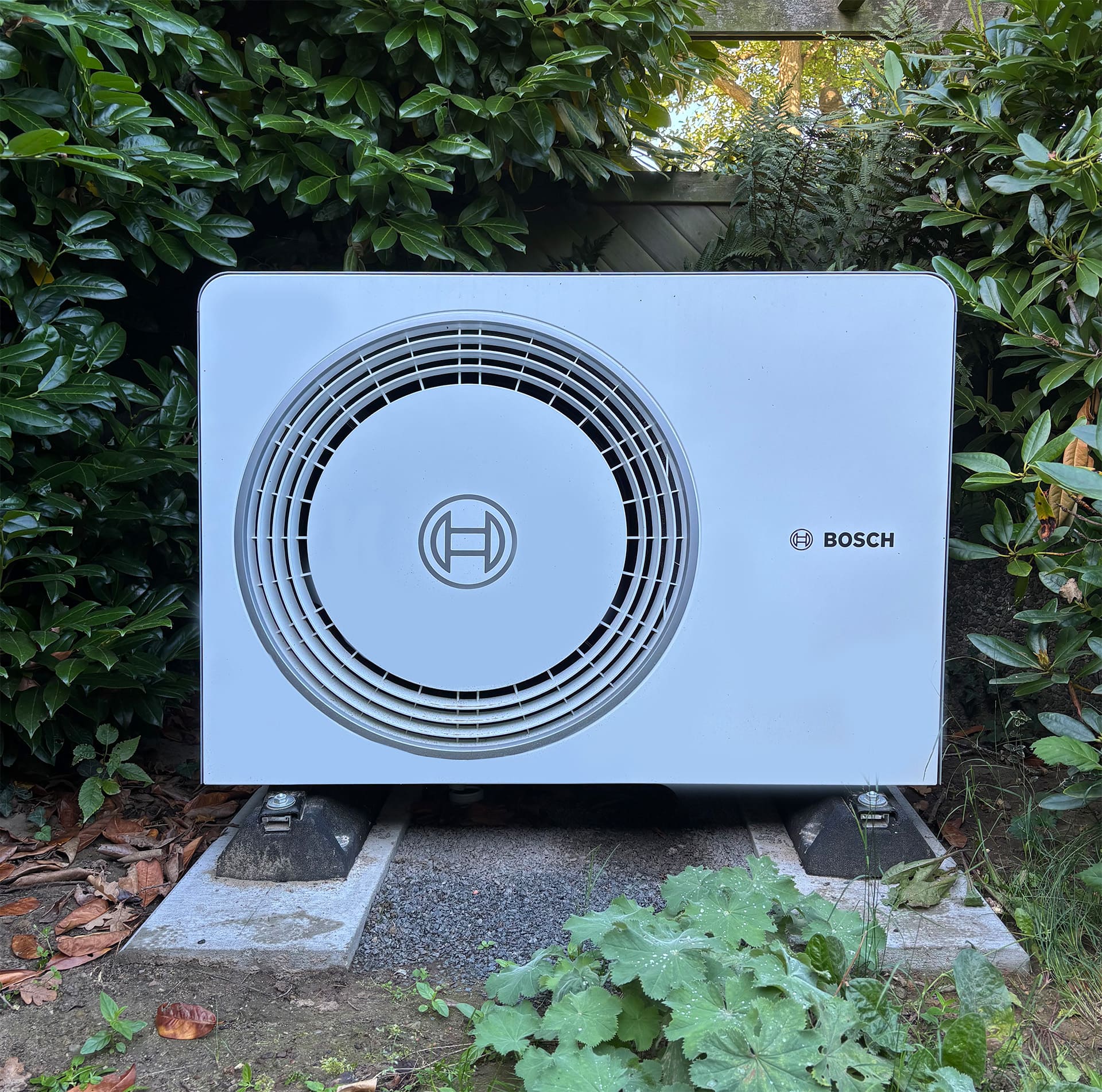 Bosch Wärmepumpe verbaut