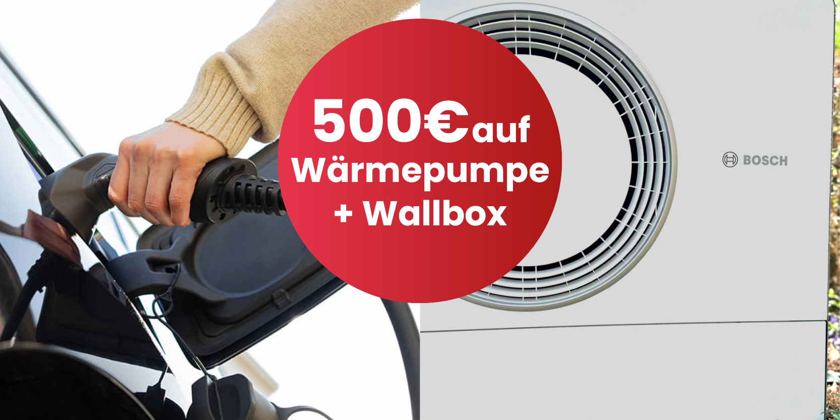 BlackWeek 500€ auf Wärmepumpe+Wallbox