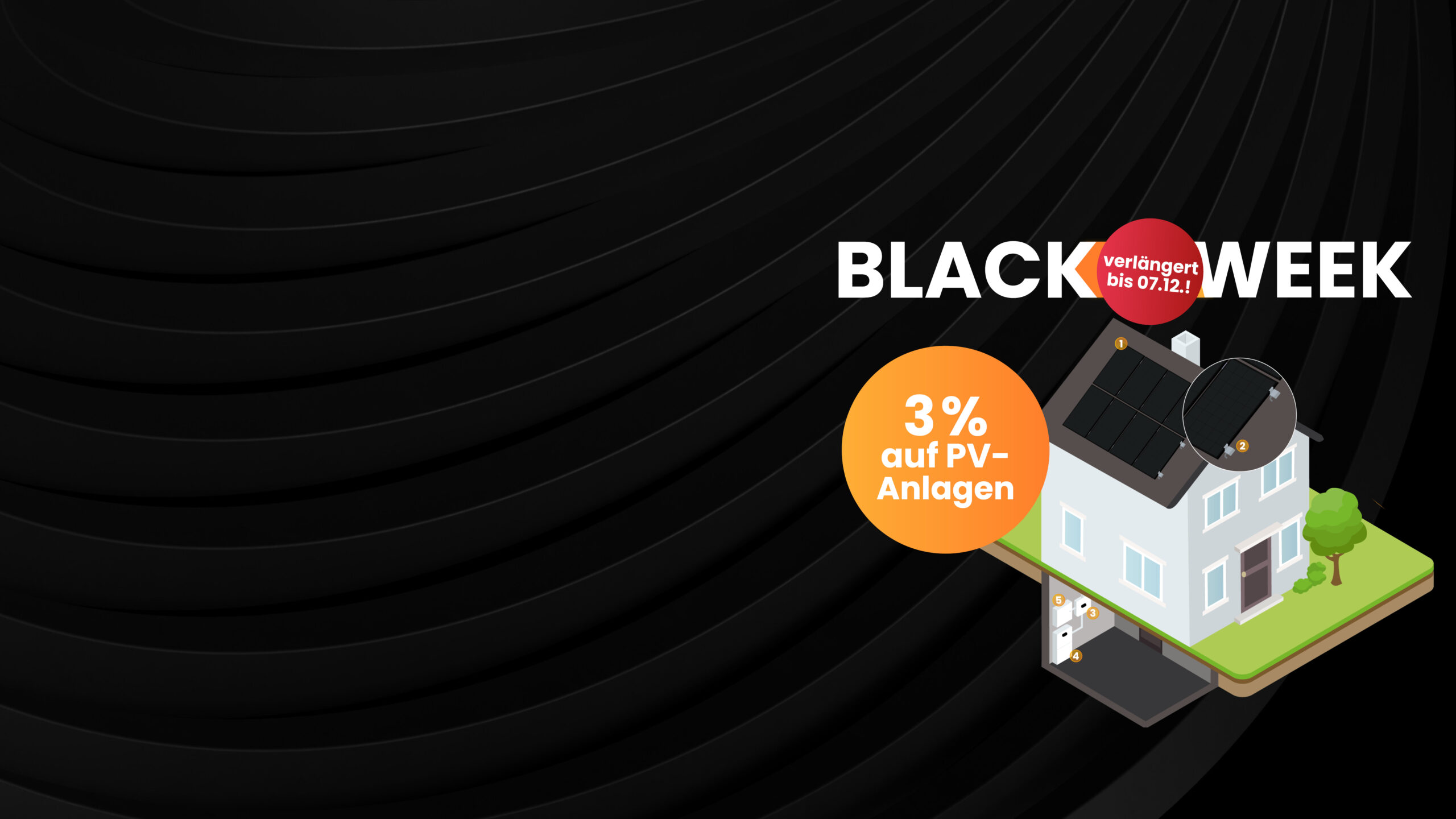 Blackweek 3% auf PV Anlagen bis 07.12.