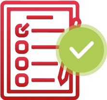 Icon Beantragung Foerdermittel grüner Haken